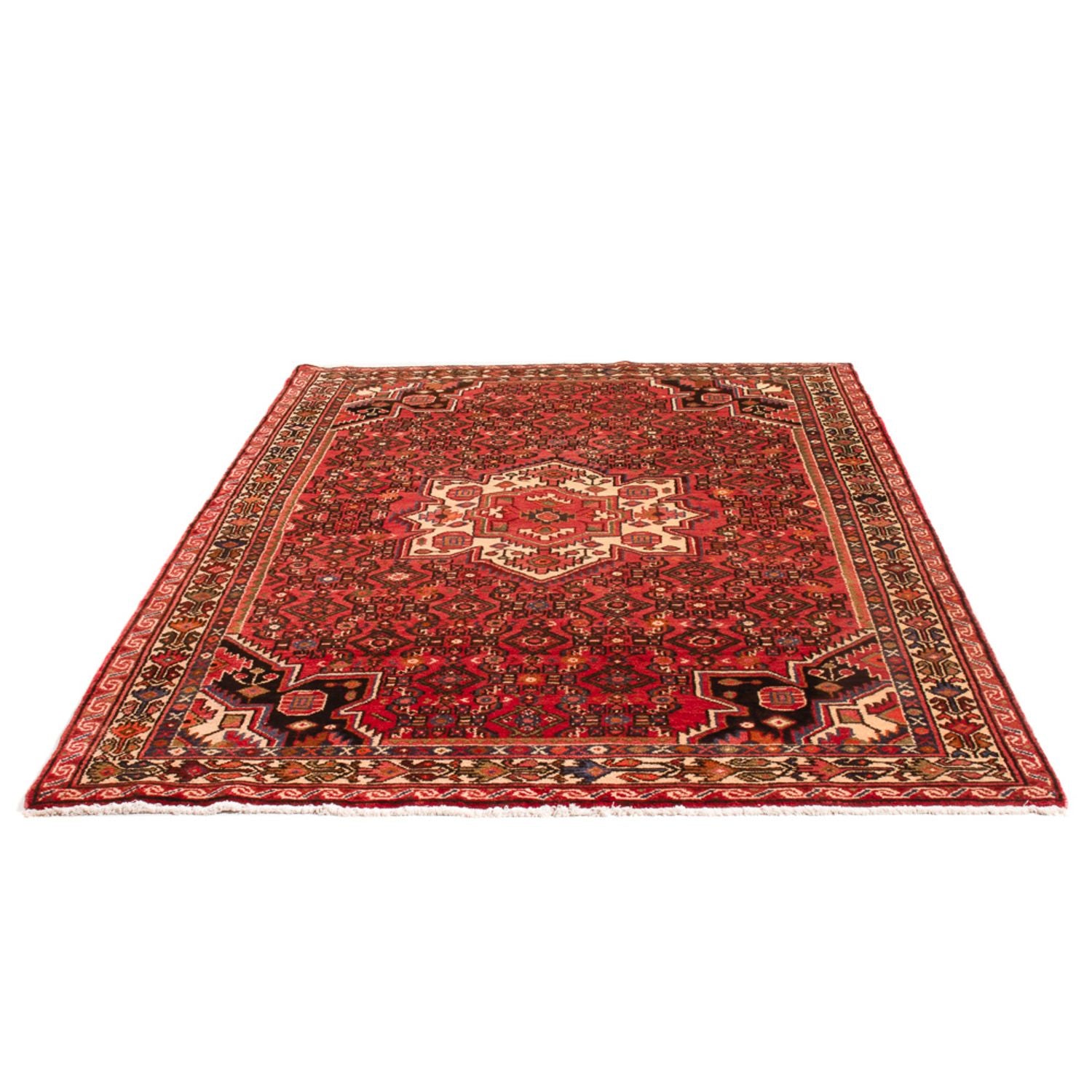 Persisk tæppe - Nomadisk - 220 x 155 cm - rød