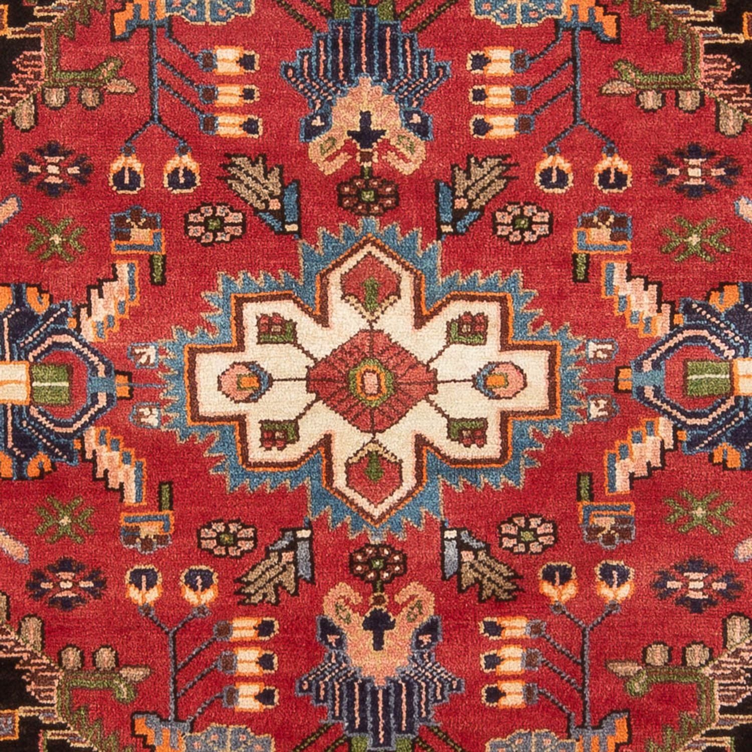 Persisk tæppe - Nomadisk - 223 x 140 cm - rød