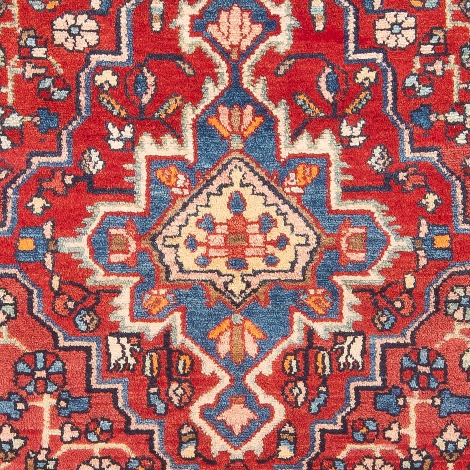 Persisk tæppe - Nomadisk - 203 x 130 cm - rød
