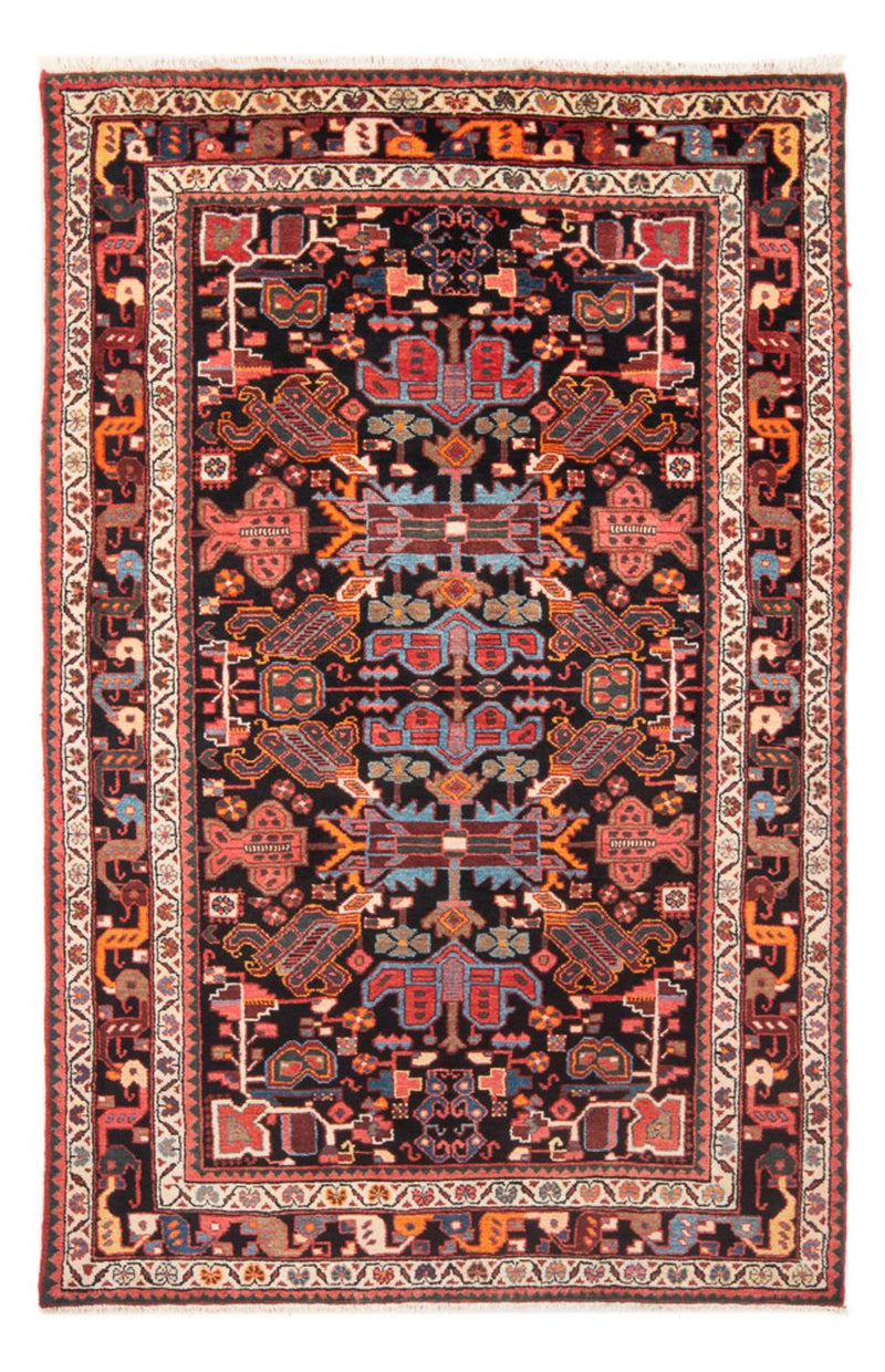 Persisk tæppe - Nomadisk - 215 x 135 cm - mørkeblå