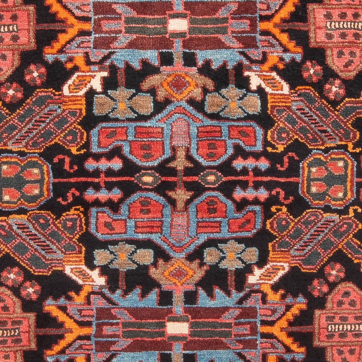 Persisk tæppe - Nomadisk - 215 x 135 cm - mørkeblå