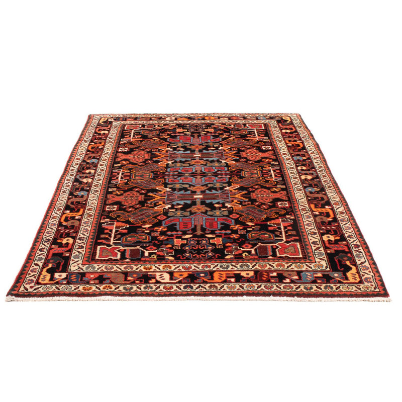 Persisk tæppe - Nomadisk - 215 x 135 cm - mørkeblå