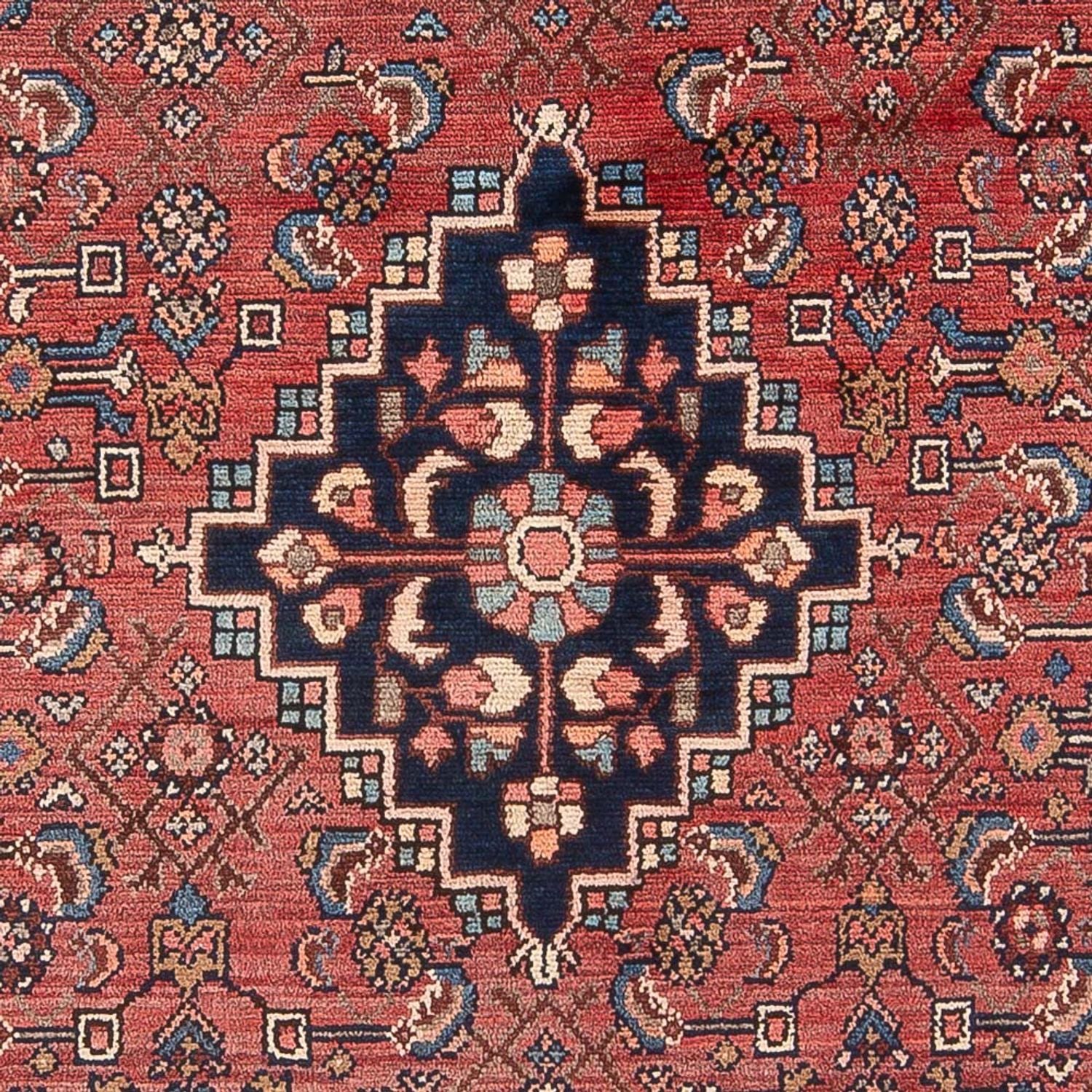 Persisk tæppe - Nomadisk - 215 x 140 cm - rød