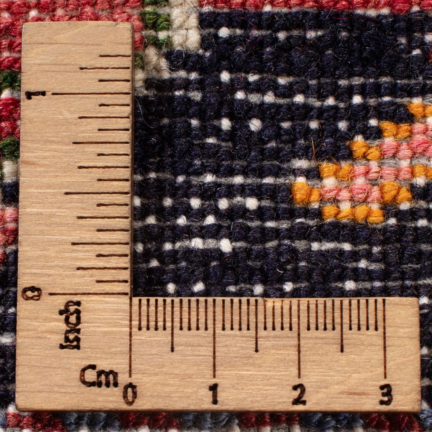 Persisk tæppe - Nomadisk - 223 x 137 cm - lysrød