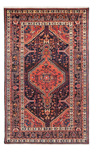 Persisk tæppe - Nomadisk - 248 x 143 cm - lysrød