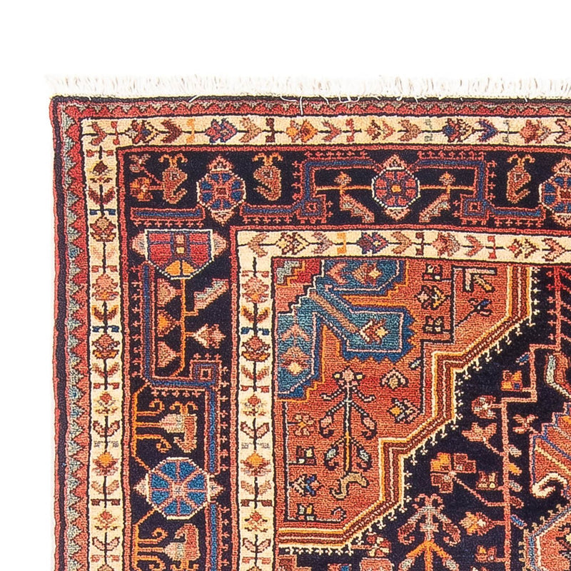 Persisk tæppe - Nomadisk - 224 x 132 cm - lysrød