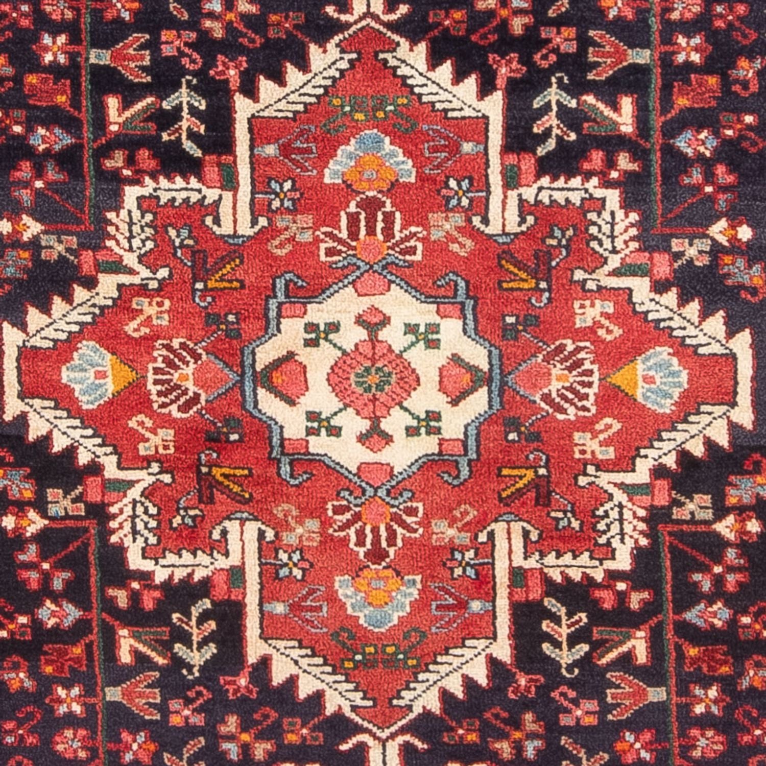 Persisk tæppe - Nomadisk - 240 x 140 cm - lysrød