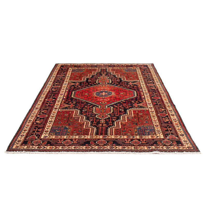 Persisk tæppe - Nomadisk - 225 x 138 cm - lysrød