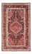 Persisk tæppe - Nomadisk - 230 x 137 cm - lysrød