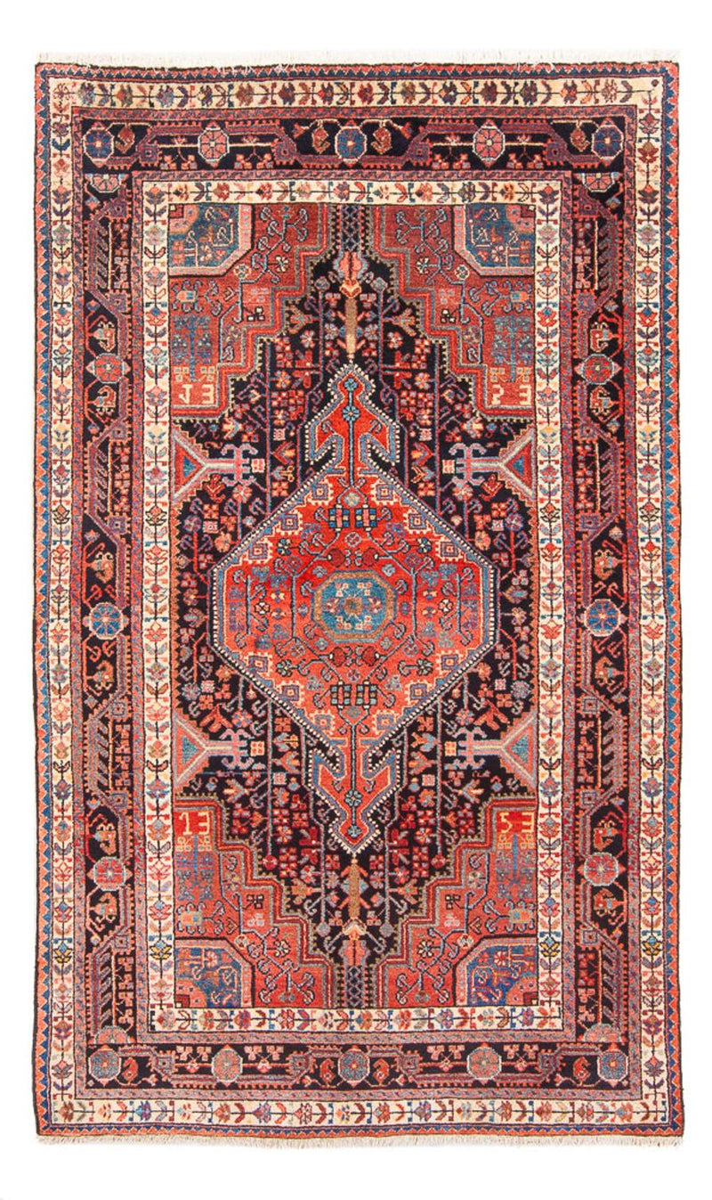 Persisk tæppe - Nomadisk - 230 x 137 cm - lysrød