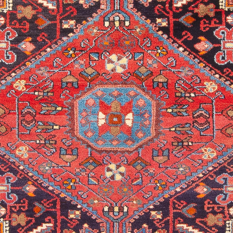 Persisk tæppe - Nomadisk - 234 x 155 cm - lysrød