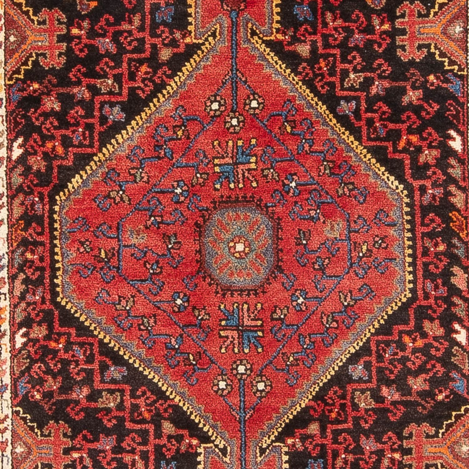 Persisk tæppe - Nomadisk - 241 x 138 cm - rød