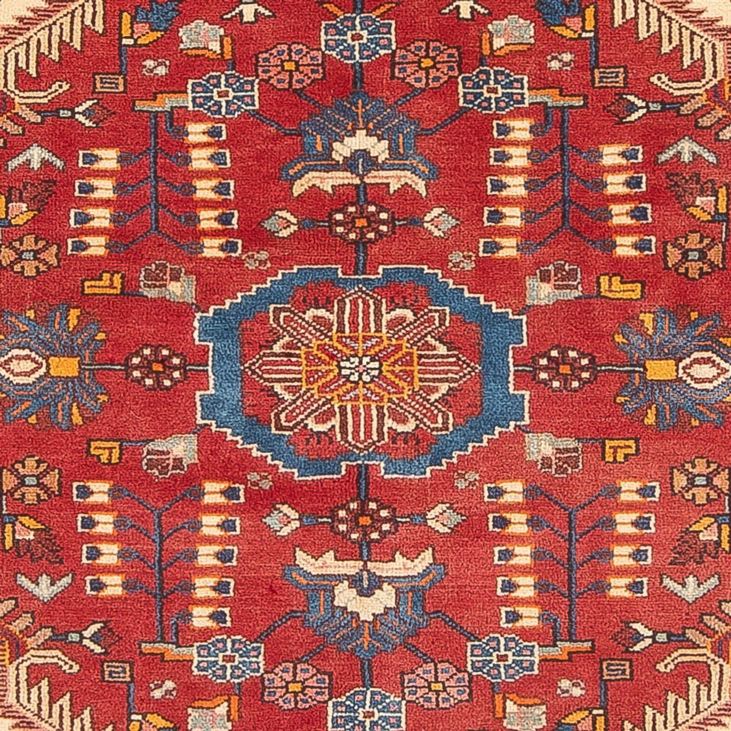 Persisk tæppe - Nomadisk - 225 x 160 cm - rød