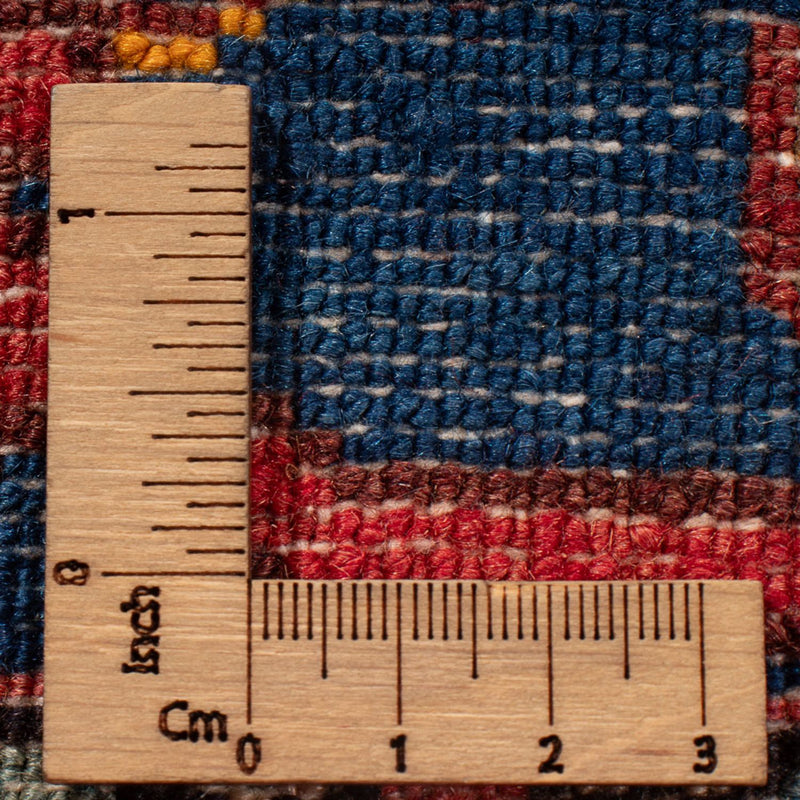 Persisk tæppe - Nomadisk - 221 x 154 cm - lysrød