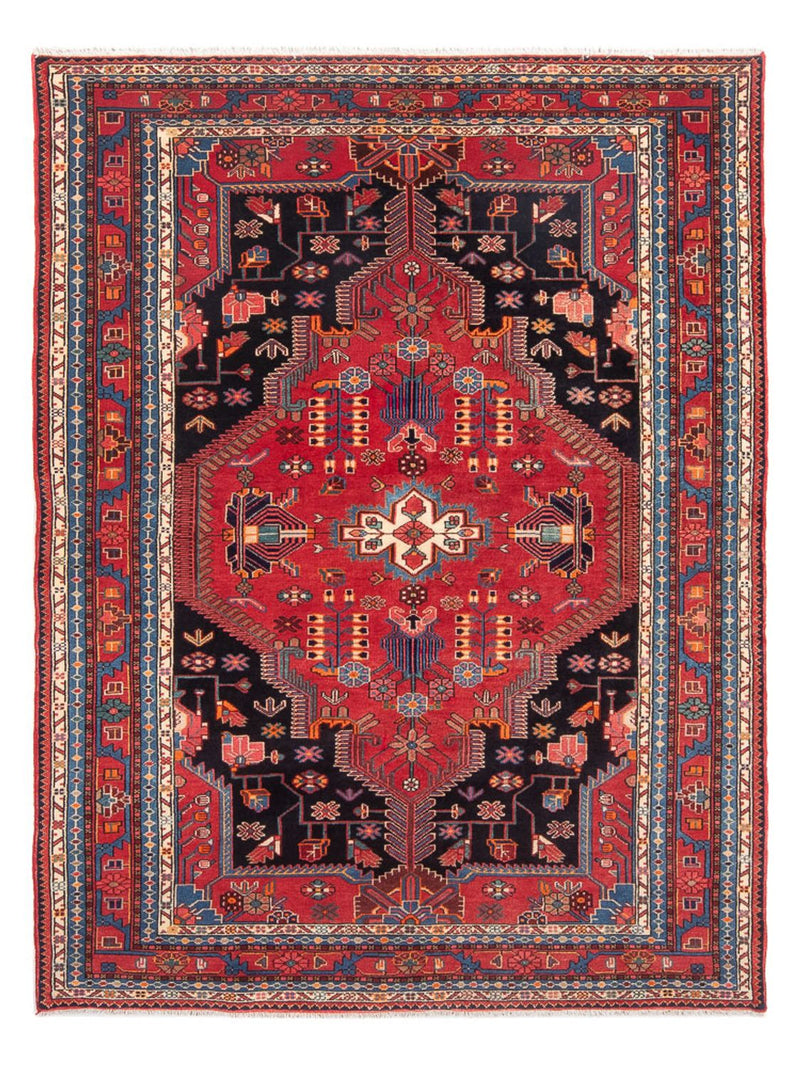 Persisk tæppe - Nomadisk - 222 x 154 cm - rød