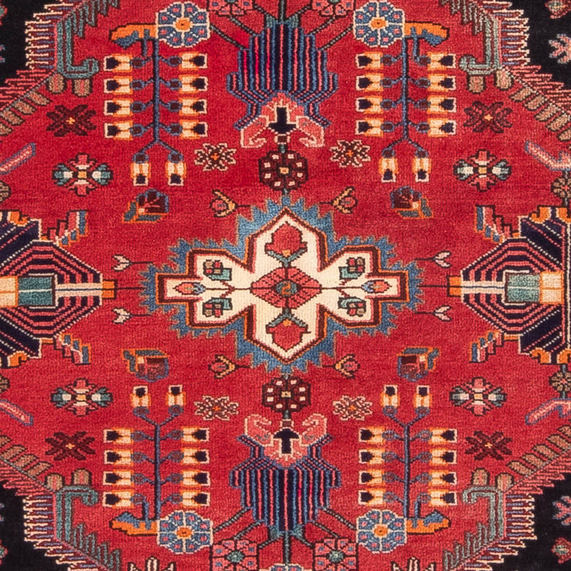 Persisk tæppe - Nomadisk - 222 x 154 cm - rød