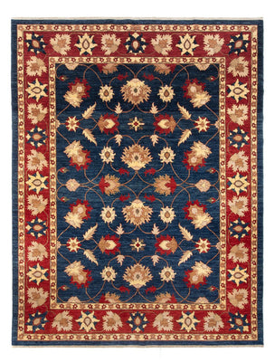 Ziegler Carpet - 379 x 276 cm - mørkeblå