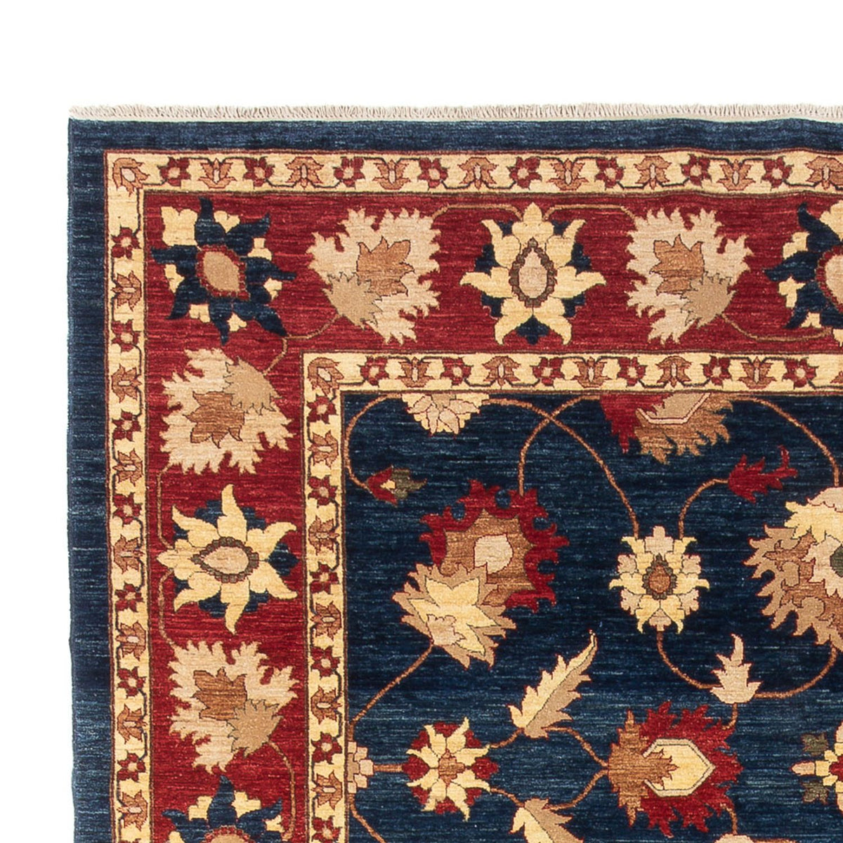 Ziegler Carpet - 379 x 276 cm - mørkeblå