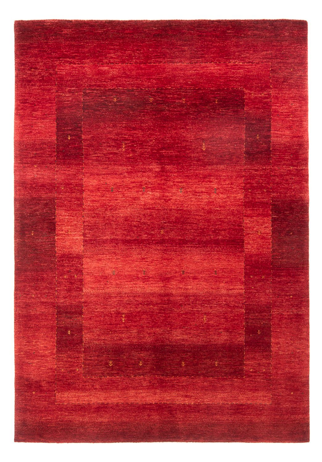 Gabbeh Tæppe - Loribaft Persisk - 238 x 172 cm - rød