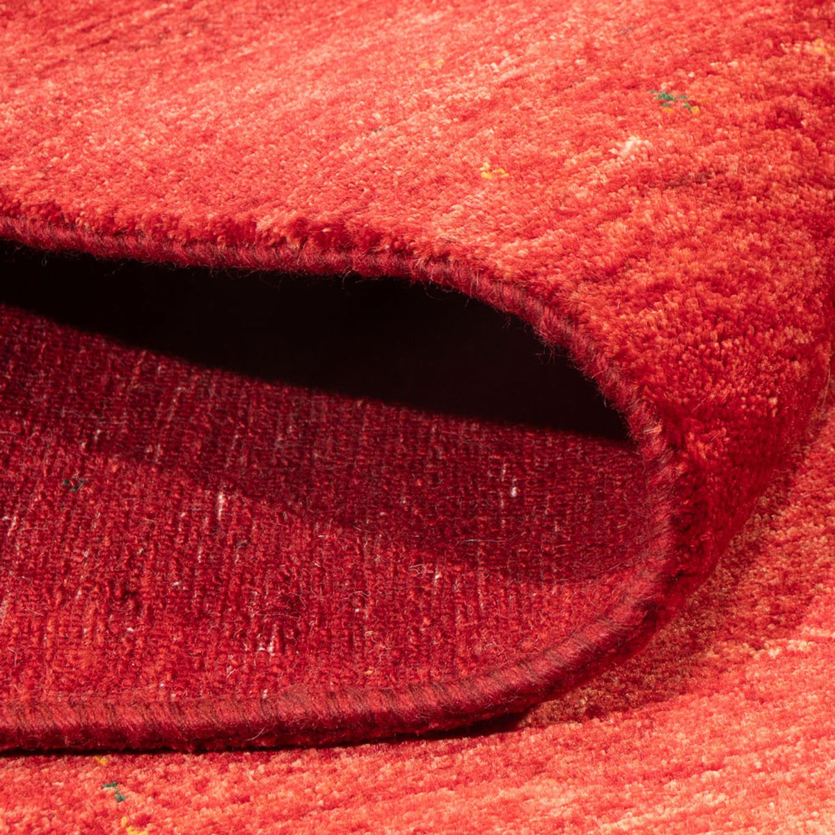 Gabbeh Tæppe - Loribaft Persisk - 238 x 172 cm - rød