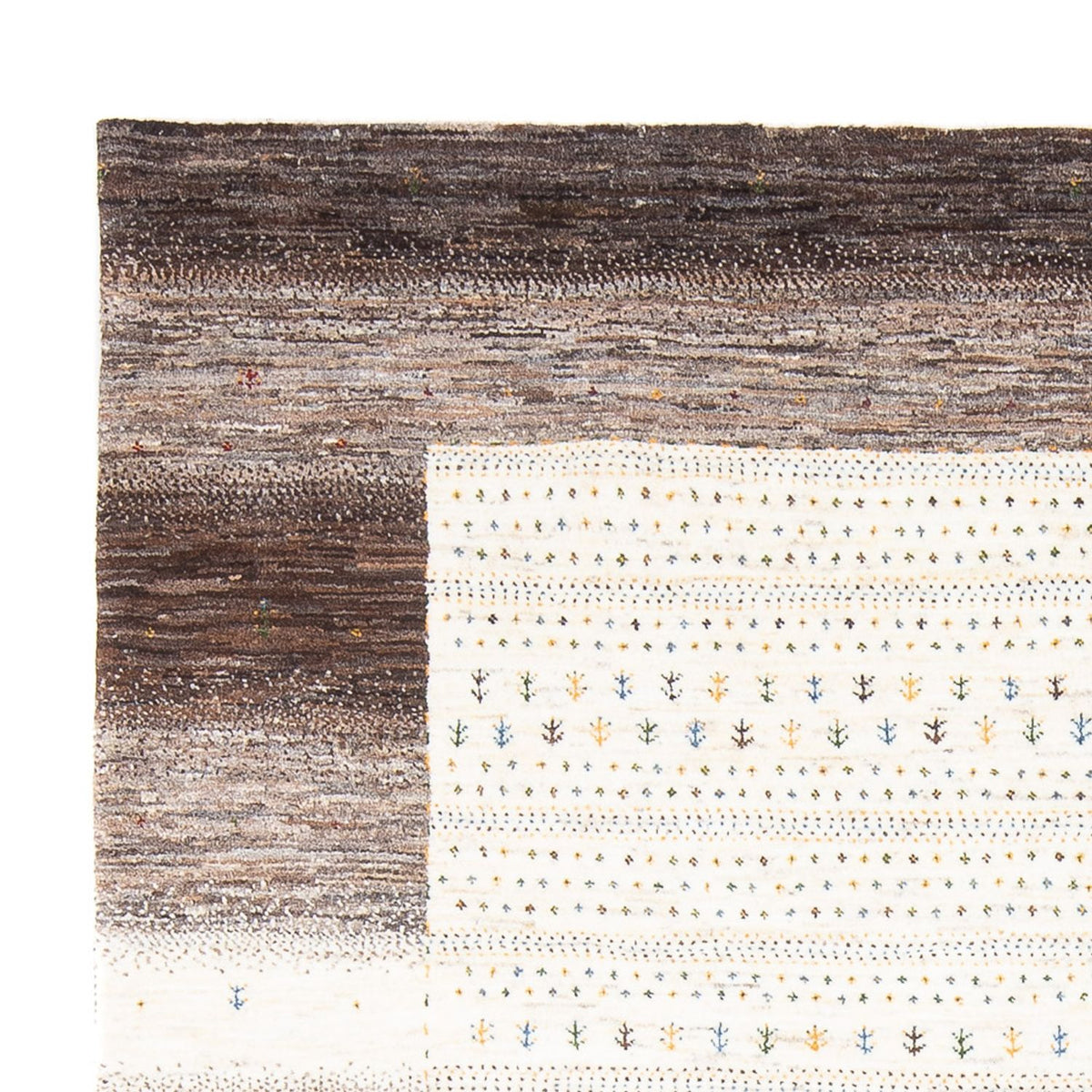 Gabbeh Tæppe - Loribaft Persisk - 230 x 169 cm - flerfarvet