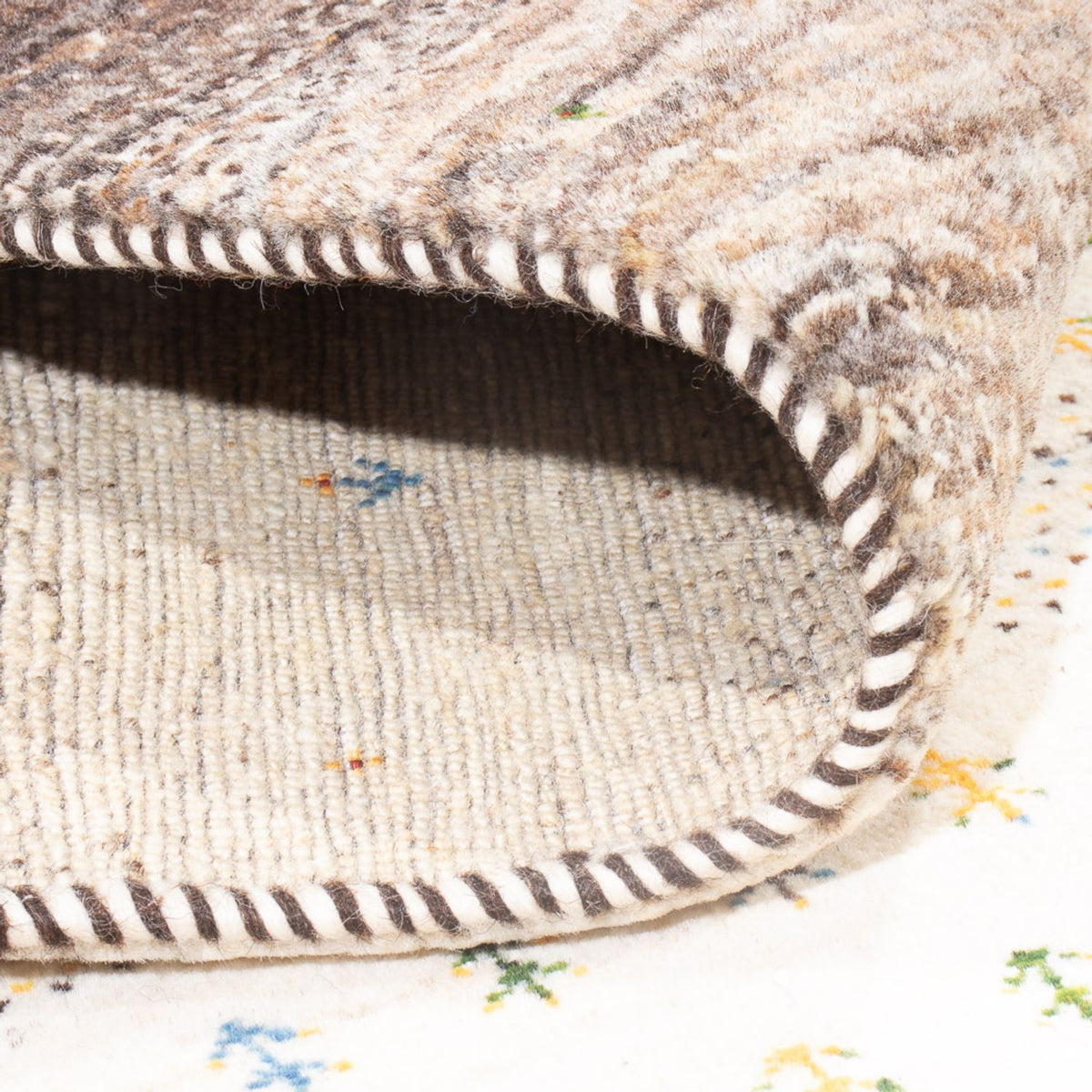 Gabbeh Tæppe - Loribaft Persisk - 230 x 169 cm - flerfarvet