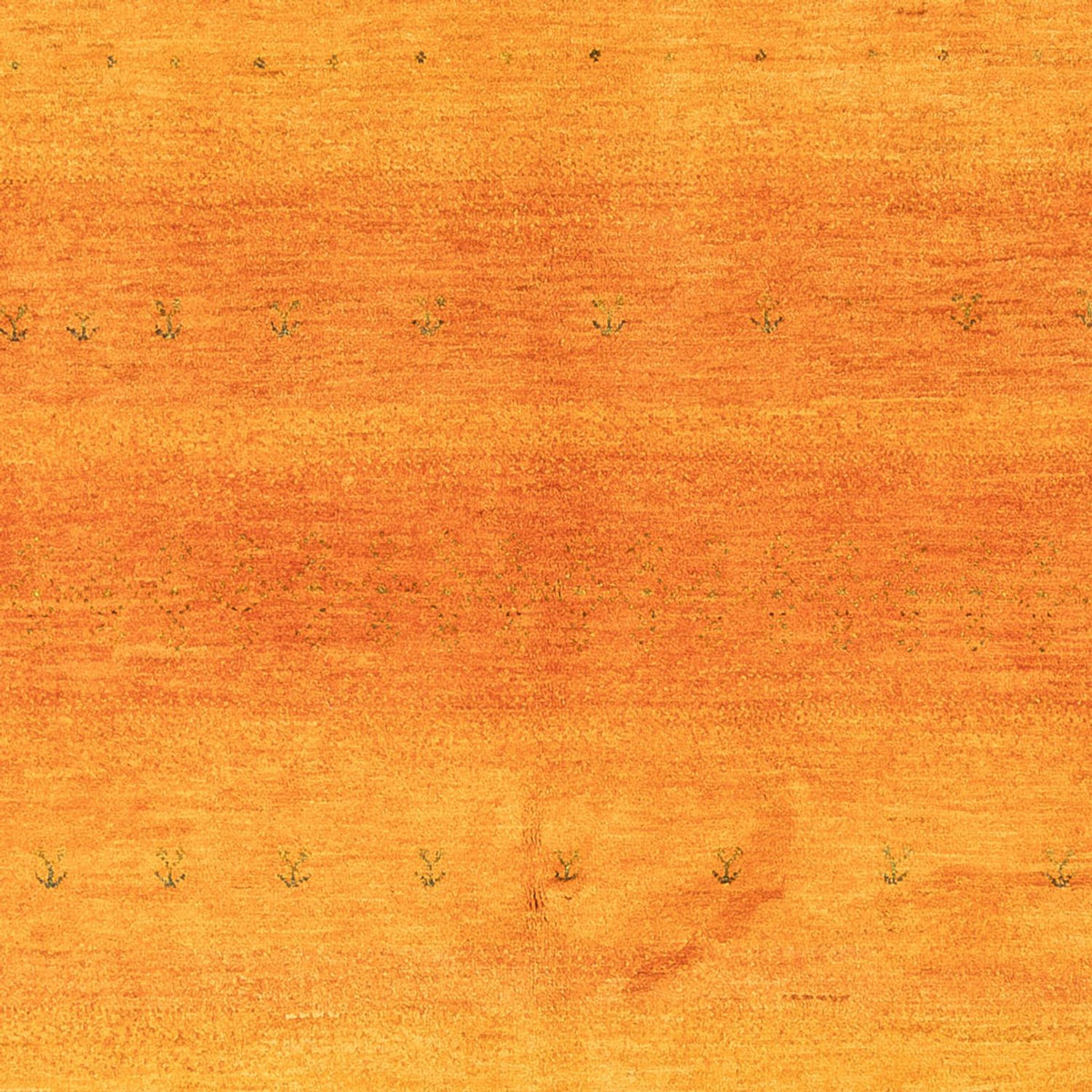 Gabbeh Tæppe - Loribaft Persisk - 251 x 169 cm - guld