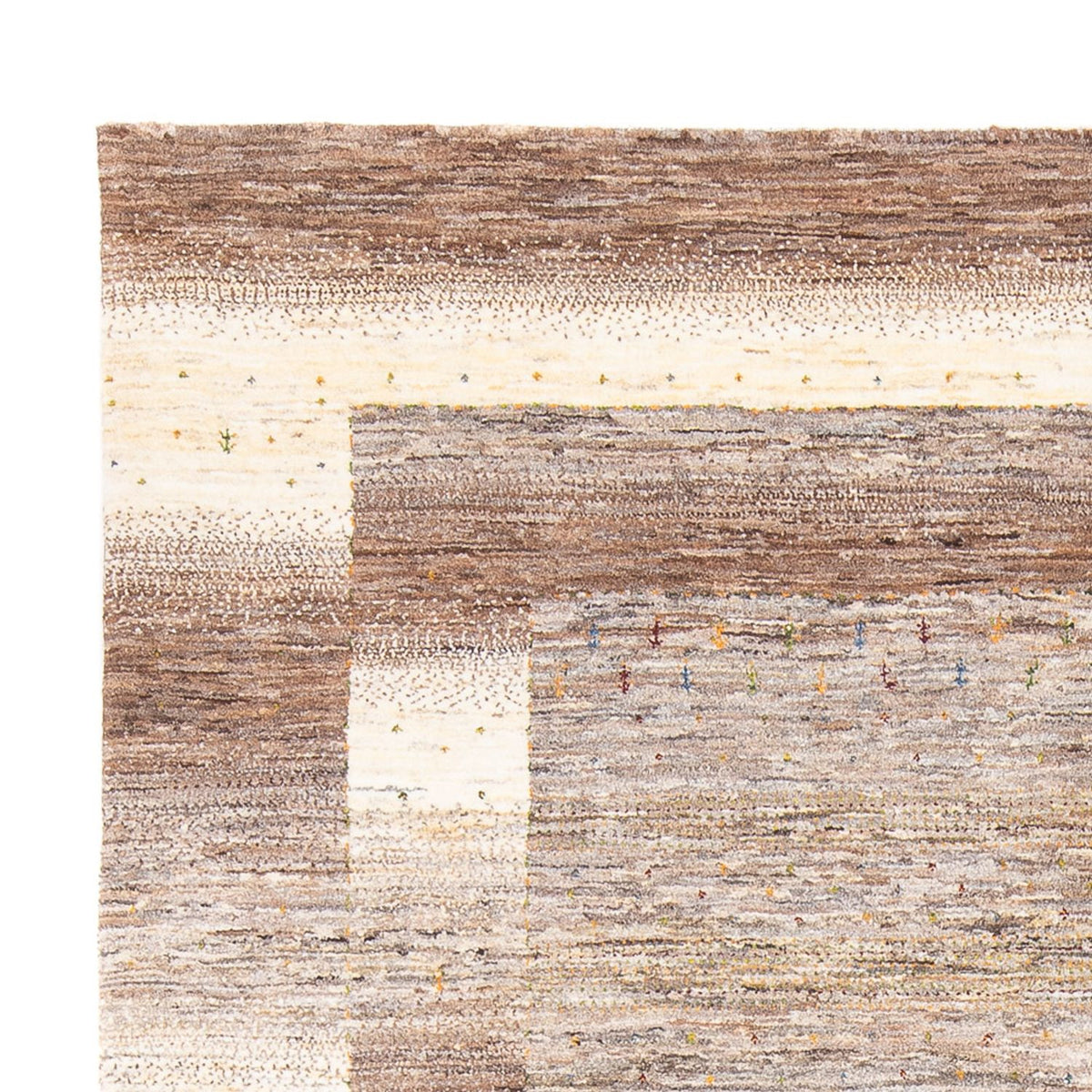 Gabbeh Tæppe - Loribaft Persisk - 248 x 175 cm - flerfarvet