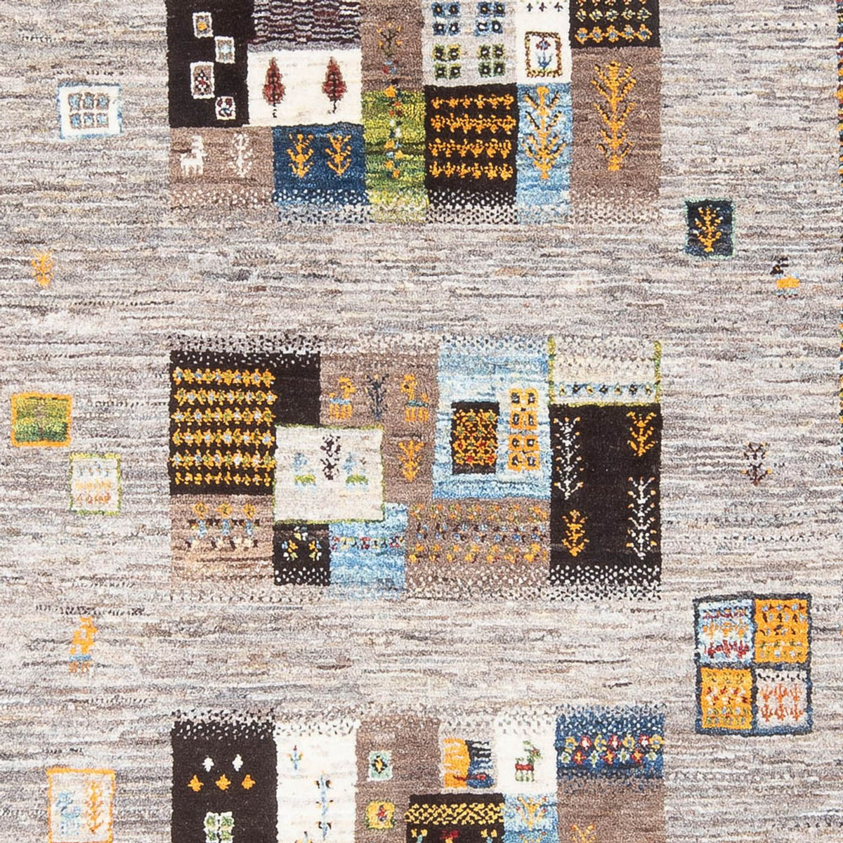 Gabbeh Tæppe - Loribaft Persisk - 236 x 164 cm - flerfarvet