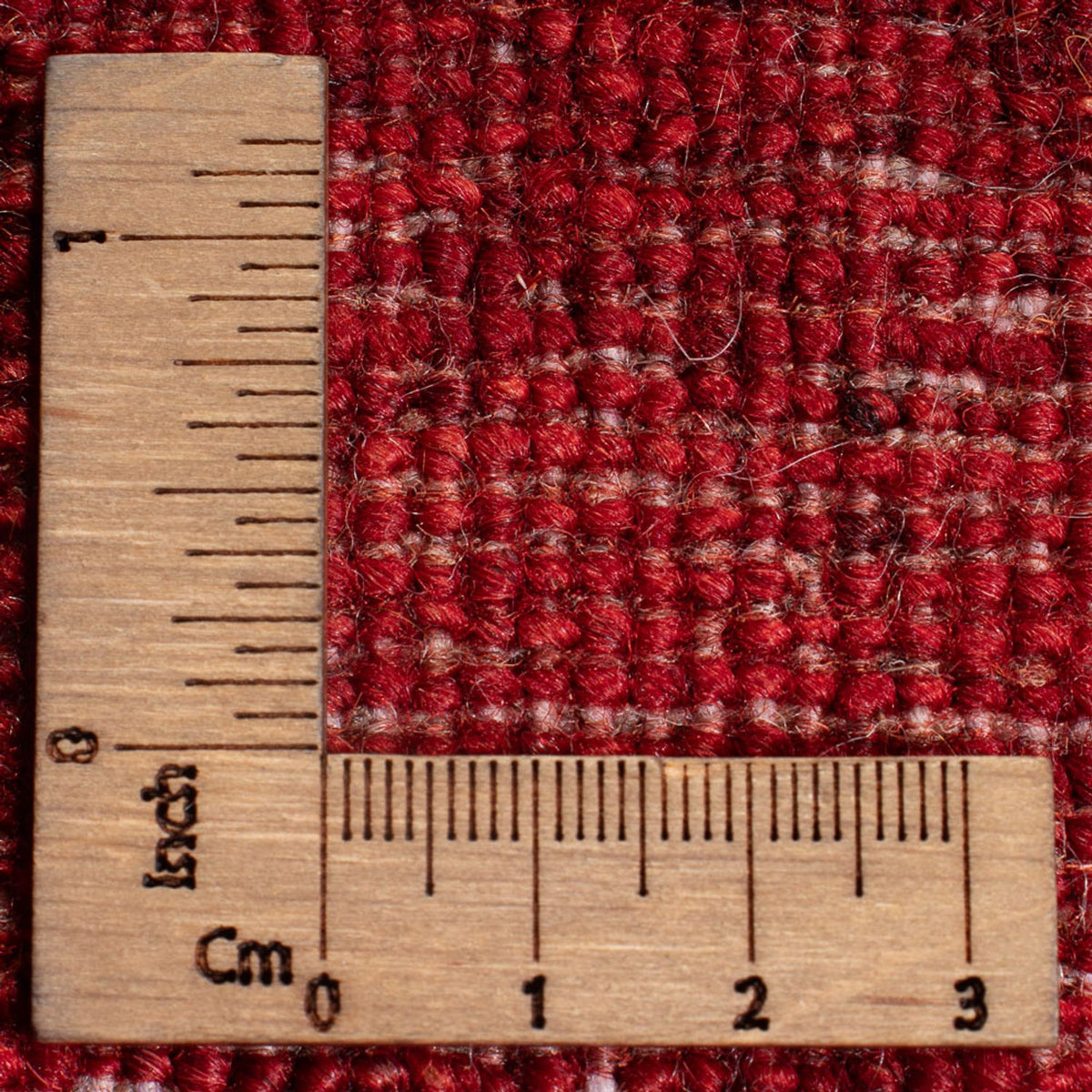 Gabbeh Tæppe - Loribaft Persisk - 226 x 174 cm - rød