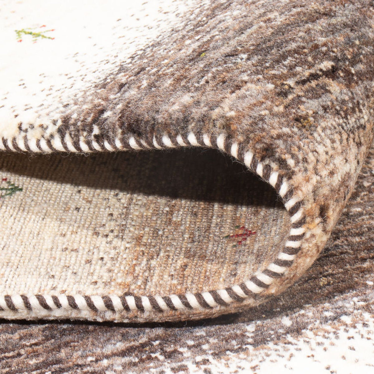 Gabbeh Tæppe - Loribaft Persisk - 246 x 174 cm - flerfarvet