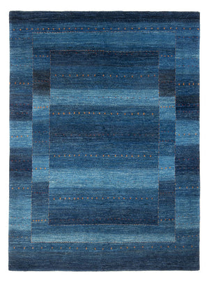 Gabbeh Tæppe - Loribaft Persisk - 241 x 180 cm - havblå