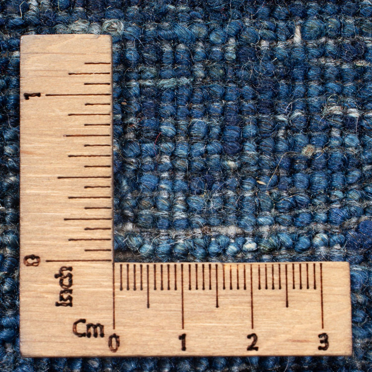 Gabbeh Tæppe - Loribaft Persisk - 241 x 180 cm - havblå