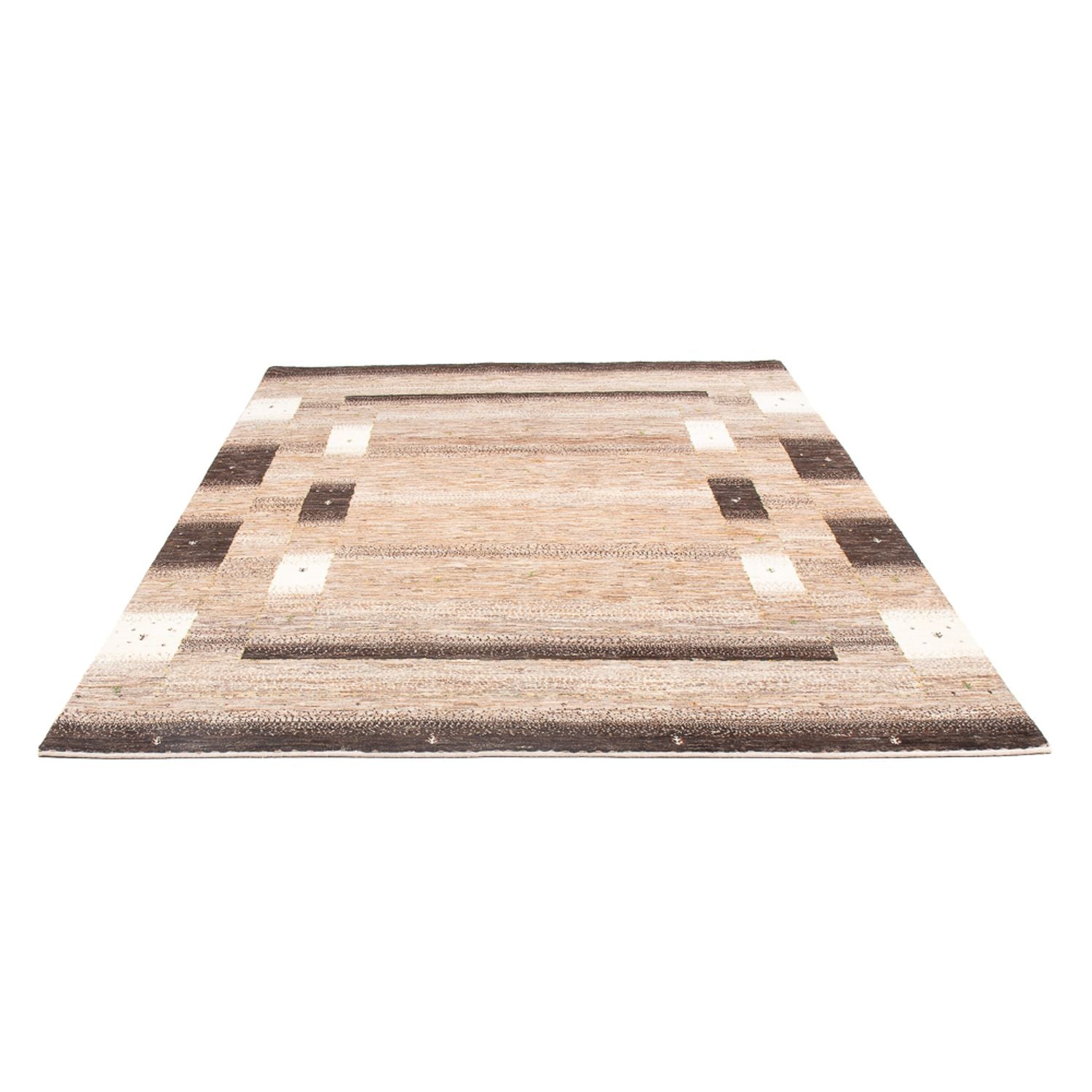 Gabbeh Tæppe - Loribaft Persisk - 232 x 176 cm - flerfarvet