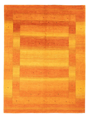 Gabbeh Tæppe - Loribaft Persisk - 238 x 183 cm - guld