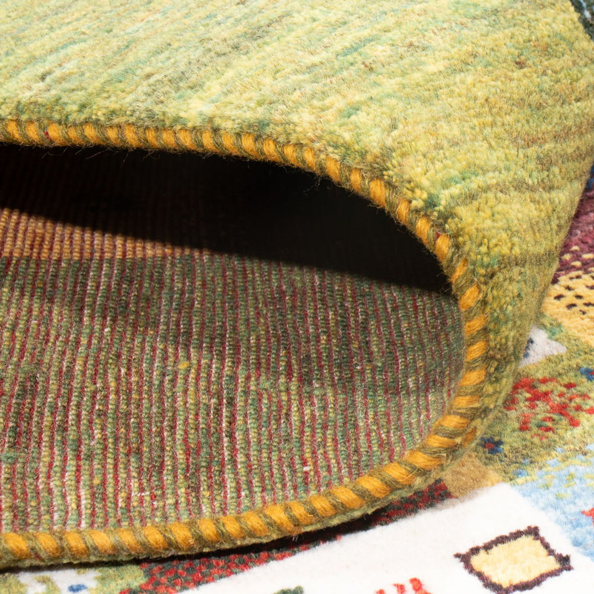 Gabbeh Tæppe - Loribaft Persisk - 236 x 175 cm - flerfarvet