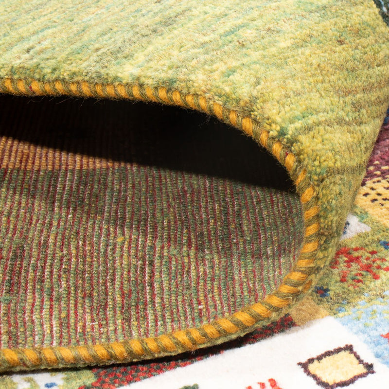 Gabbeh Tæppe - Loribaft Persisk - 236 x 175 cm - flerfarvet