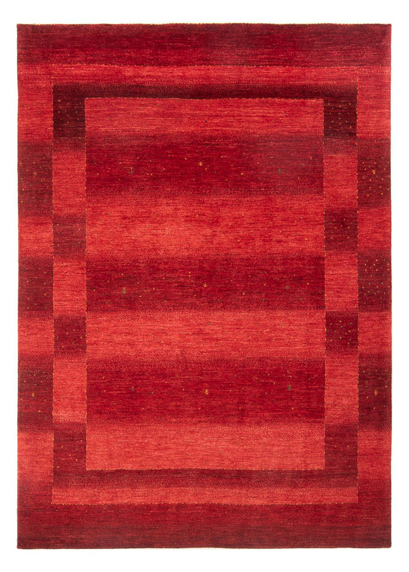 Gabbeh Tæppe - Loribaft Persisk - 245 x 180 cm - rød