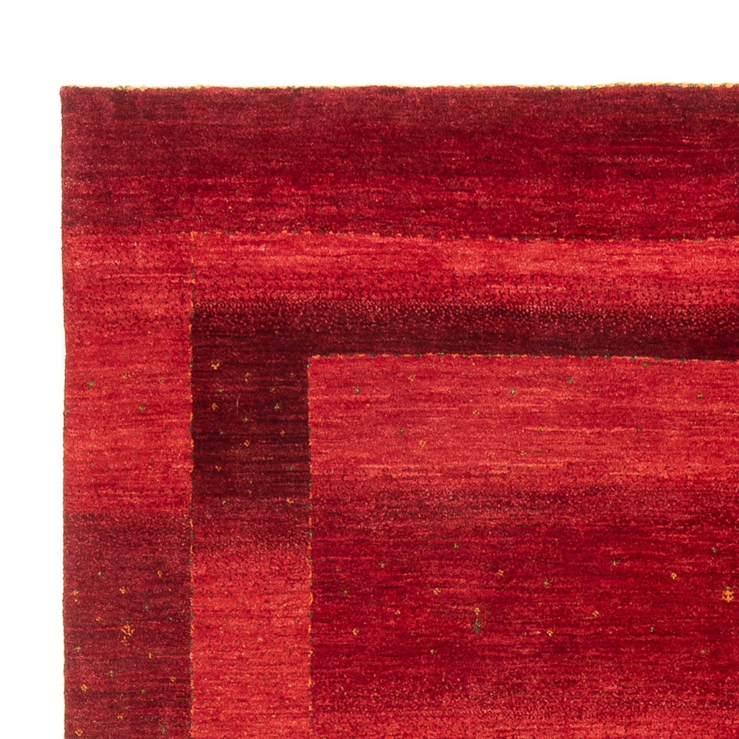 Gabbeh Tæppe - Loribaft Persisk - 245 x 180 cm - rød