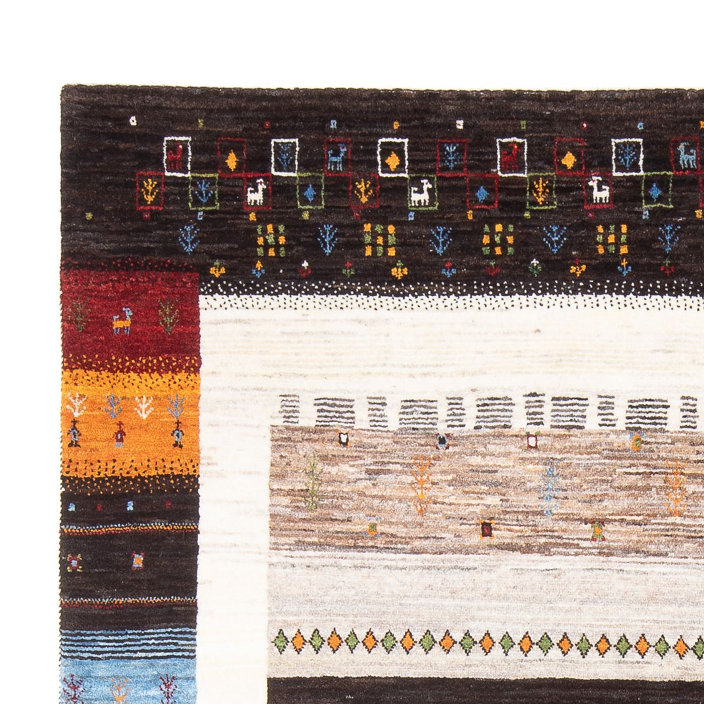 Loribaft Tæppe 248x175cm - Perserteppich Wollteppich