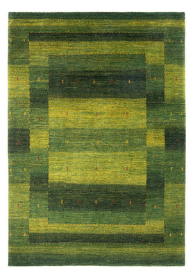 Gabbeh Tæppe - Loribaft Persisk - 243 x 166 cm - mørkegrøn