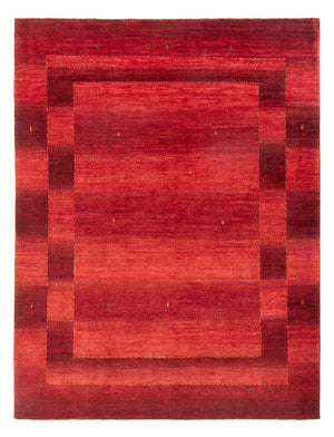 Gabbeh Tæppe - Loribaft Persisk - 240 x 183 cm - rød