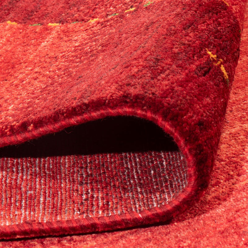 Gabbeh Tæppe - Loribaft Persisk - 240 x 183 cm - rød