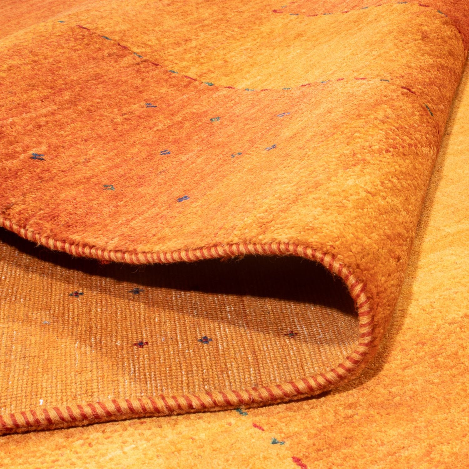 Gabbeh Tæppe - Loribaft Persisk - 293 x 218 cm - terrakotta