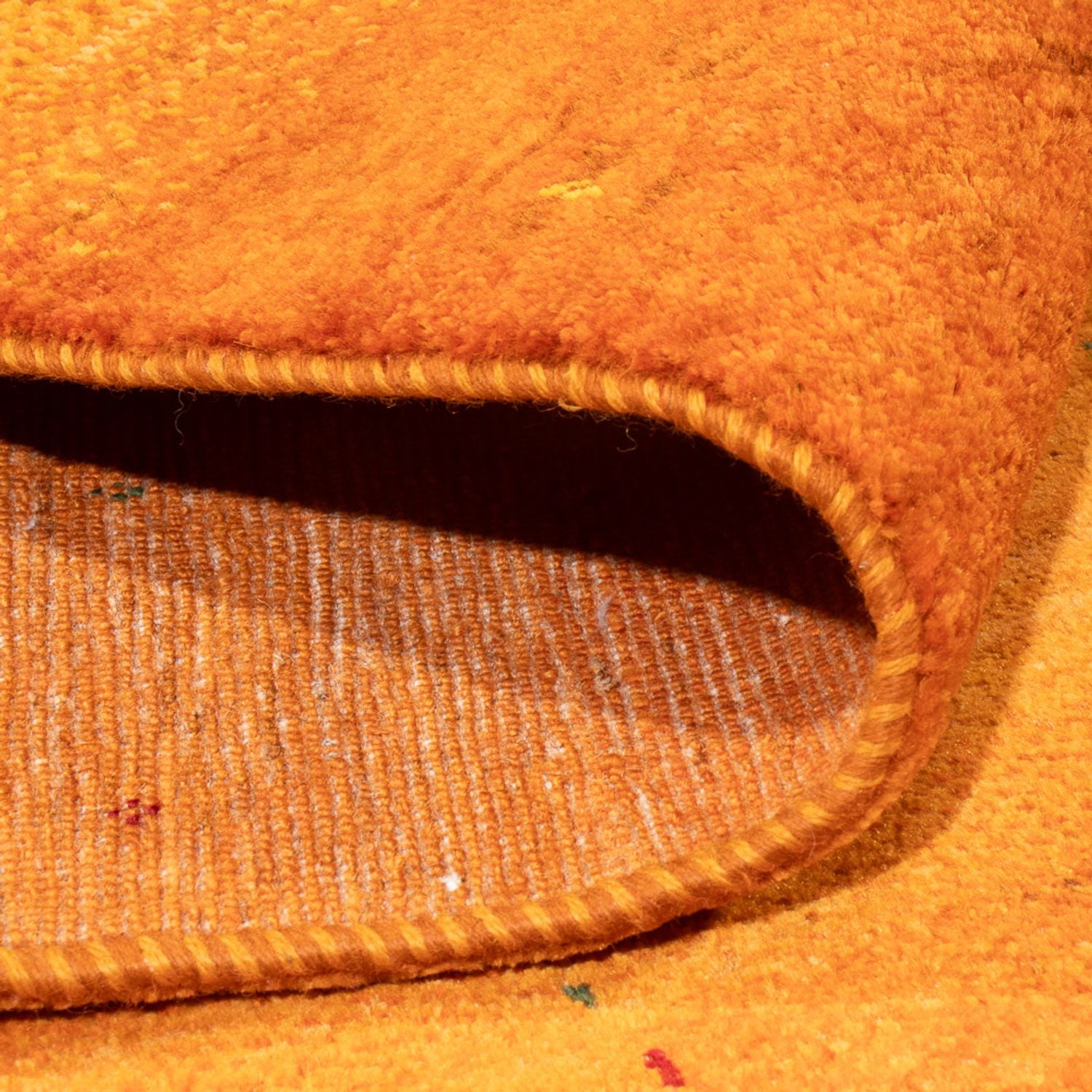 Gabbeh Tæppe - Loribaft Persisk - 290 x 217 cm - orange