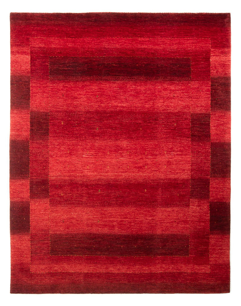 Gabbeh Tæppe - Loribaft Persisk - 285 x 213 cm - rød