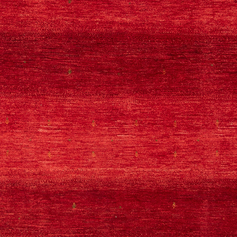 Gabbeh Tæppe - Loribaft Persisk - 285 x 213 cm - rød