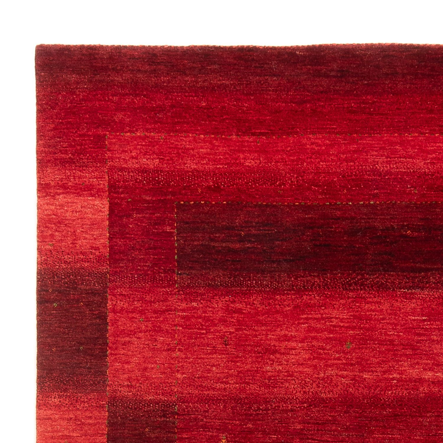 Gabbeh Tæppe - Loribaft Persisk - 285 x 213 cm - rød