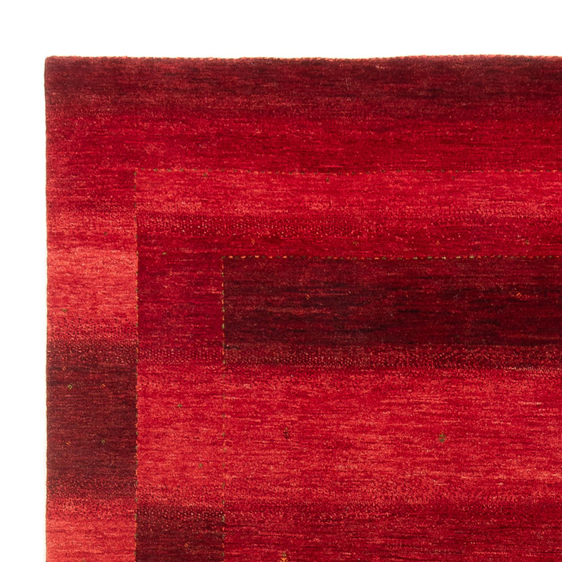 Gabbeh Tæppe - Loribaft Persisk - 285 x 213 cm - rød