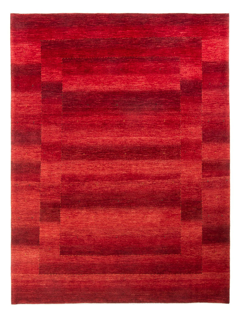 Gabbeh Tæppe - Loribaft Persisk - 282 x 213 cm - rød
